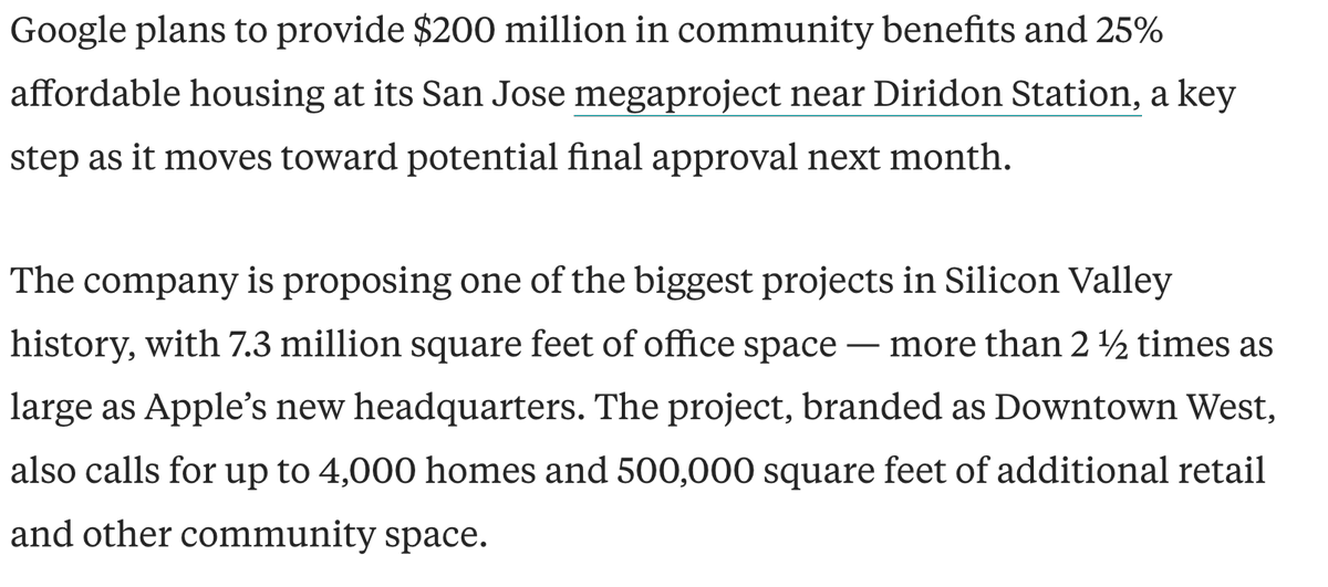 There are some interesting Vibes coming from the news about two megaprojects — downtown San Jose Googleplex heading toward a yes and Tejon Ranch exurb on hold — both happening this week