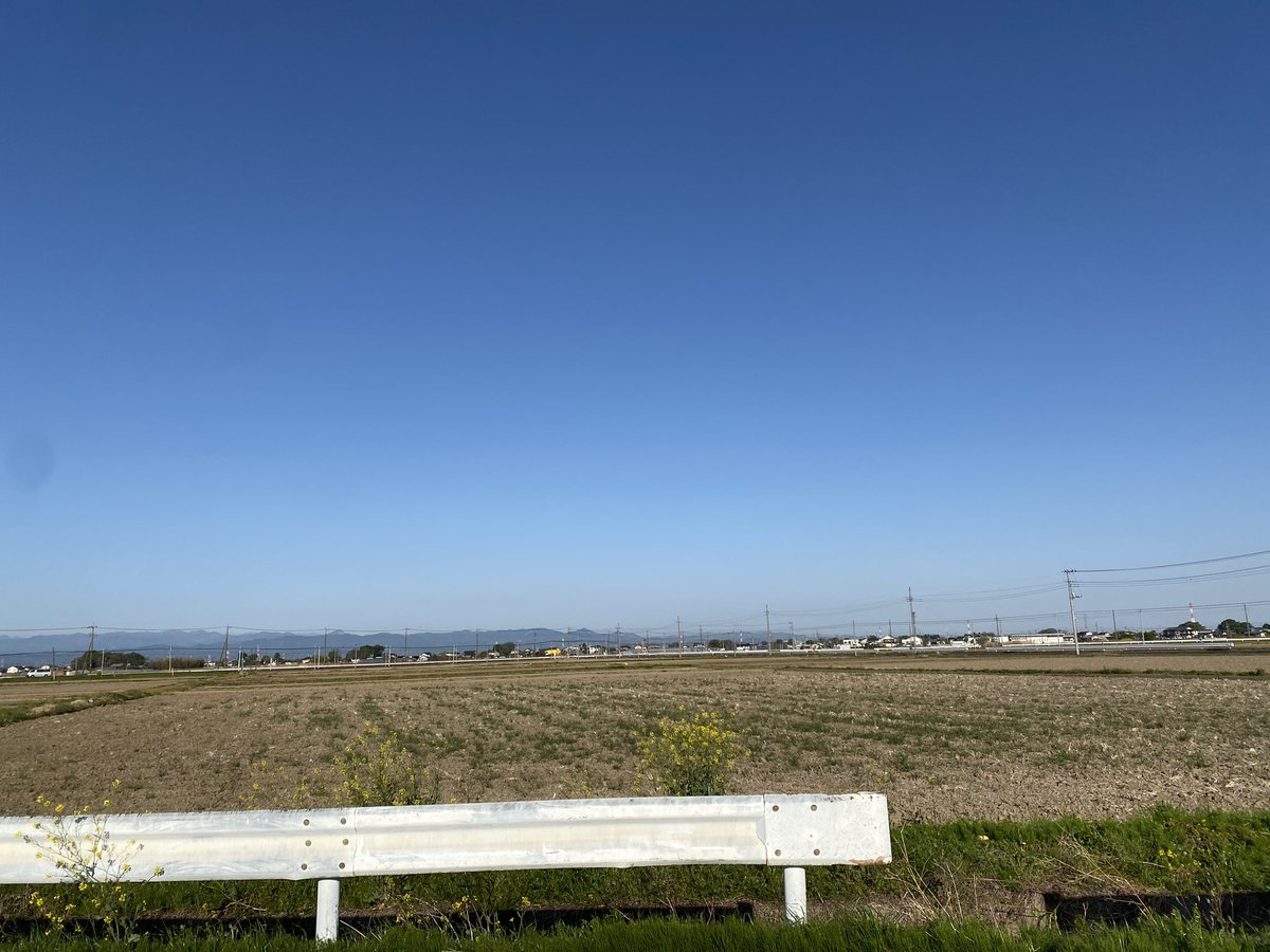 Kawajima_PR's tweet photo. 行ってきますー！(そこらじゅう田んぼ) https://t.co/15gopjx4H3