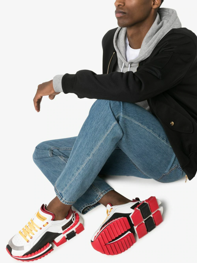 These Dolce & Gabbana Sneakers are Stealing Shadow the Hedgehog's Style