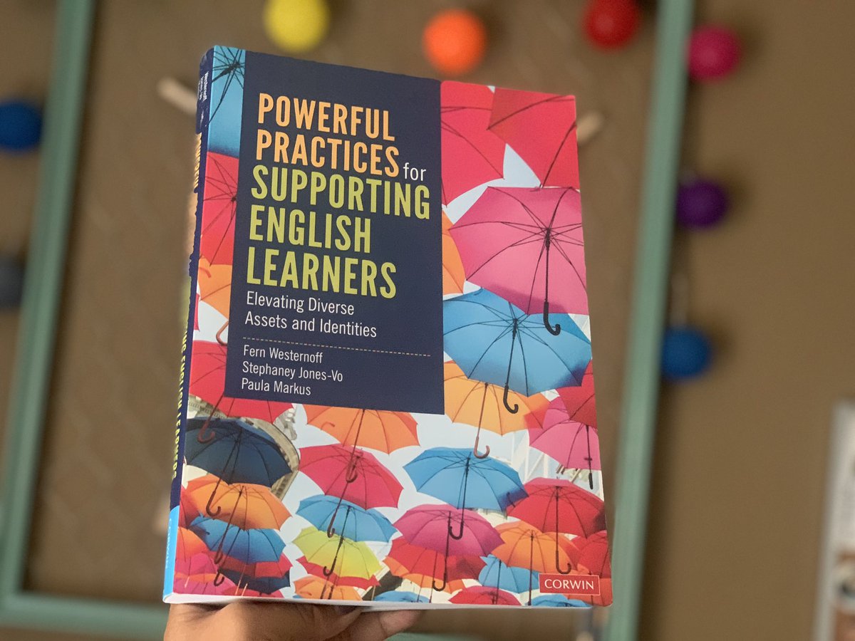 📚📚📚📚Ooh-La-La 📚📚📚📚

I LOVE the cover ☂

I’m intrigued by the title 🙌🏽

Now, I cannot wait to read it 📖

Powerful Practices for Supporting English learners — elevating diverse assets and identities — published by <a href="/CorwinPress/">Corwin</a> #IdentityMatters #pd4uandme