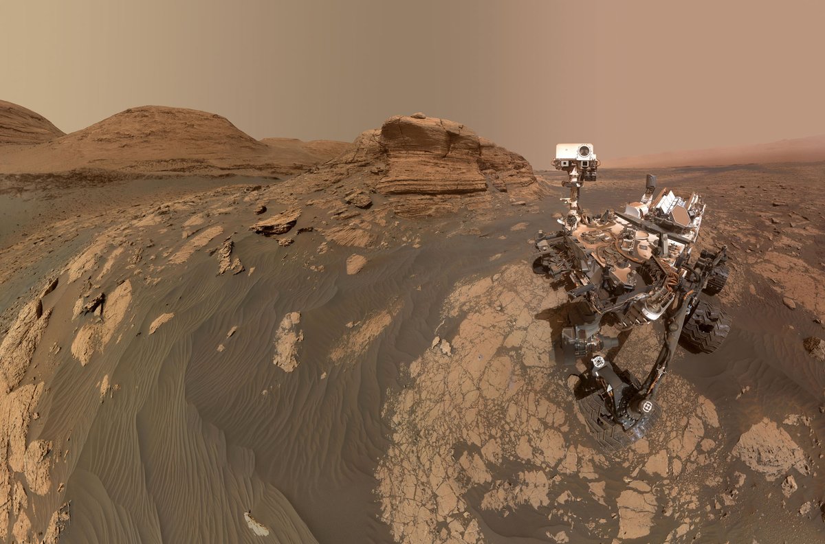 NASA's Mars Curiosity rover snaps scenic selfie at 'Mont Mercou' 😊
opensea.io/collection/rem…

#NFT #nftcollector #NFTCommuty #NFTartist #NFTcollectibles #NFTdrop #NFTcollection #NFTs #nftart #opensea #Mars