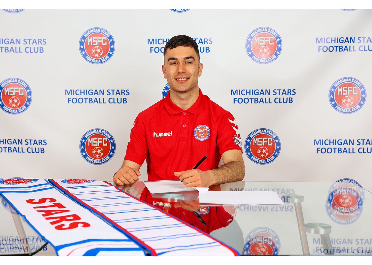 bryantnardizzi's tweet photo. I am extremely blessed to have signed my first professional soccer contract with @MichiganStarsFC . Thank you to all of my friends and family who have supported me through this journey and to the club for the opportunity. I look forward to rewarding your faith in me. Go Stars! 🌟 https://t.co/aWWEMKbOBS