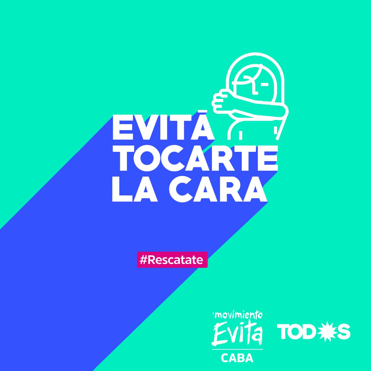 EspacioAzucena's tweet photo. Mientras nos vacunamos, nos seguimos cuidando.
👉🏼 Para hacerle frente a la segunda ola todxs, recordamos algunas pautas fundamentales.
#Rescatate #ElBarrioCuidaAlBarrio #CuidadosParaTodxs https://t.co/ZtHGTVCKSG
