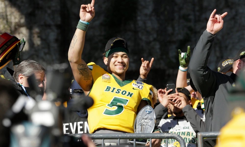 #3 - Trey Lance(NDSU)Height: 6’4Weight: 227Seasons as a Starter: 1(2)Passing Yards: 2,786Total TD: 44 +FCS National Champion+FCS Offensive Player of The Year