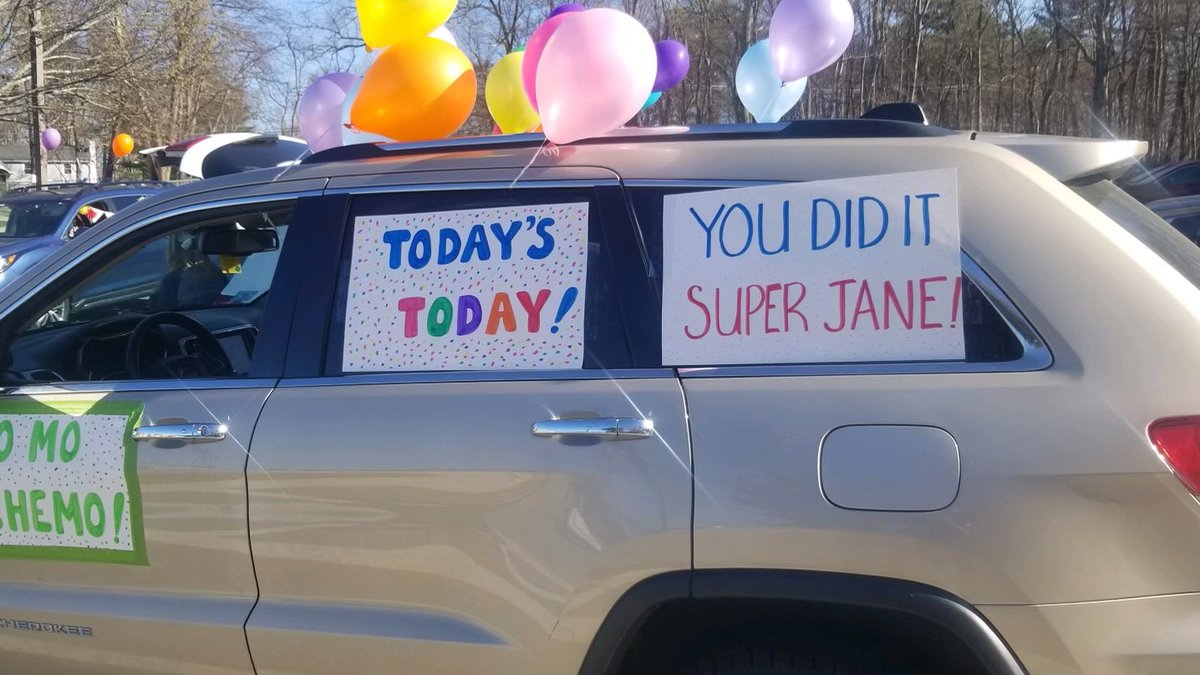 LittletonMAPD's tweet image. Tonight, our 3 to 11 shift along with the Littleton Fire Department participated in a drive-by parade for our local hero Jane. Amazingly today was Jane's last day for Leukemia treatment. We would to wish her all the best. #JaneStrong