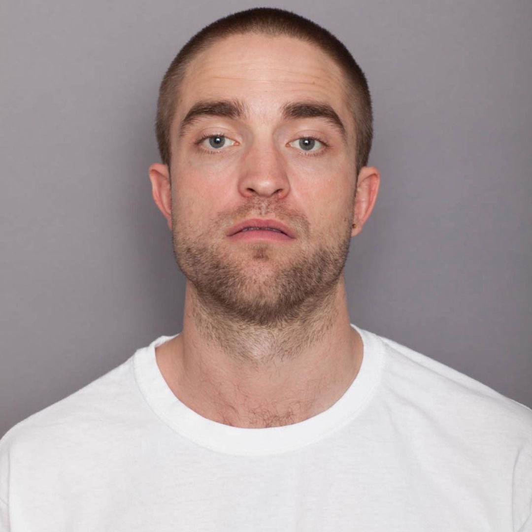 Robert Pattinson's mugshots for Good Time (2017) .