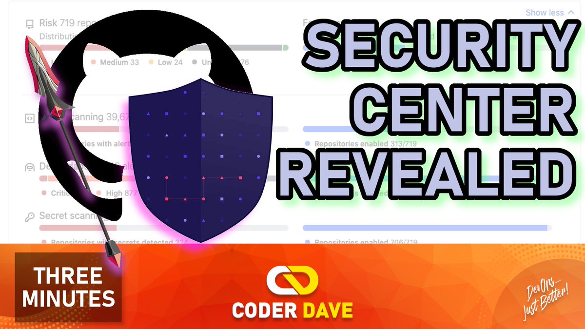 DavideBenvegnu's tweet photo. Have you seen the new @GitHub #Security Overview?
It's the new centralized view for all the #GitHub #AdvancedSecurity issues from #DependaBot, #CodeScanning, and #SecretScanning.
https://t.co/VBoB7wZiIC
Let's explore this new feature in this video
#SecurityCenter #DevSecOps https://t.co/FriCqKa4sJ