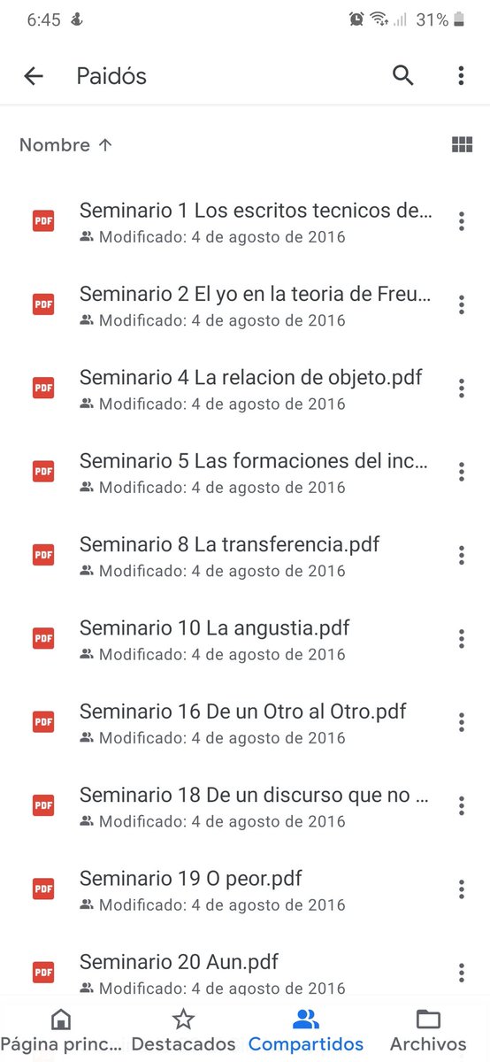 psofintante's tweet image. Acabo de encontrar todos los seminarios de lacan guardados en mi Drive!!!!!

Que tesoro más hermoso :"D