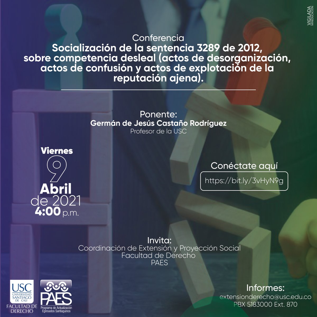 usantiagodecali's tweet photo. #EventosUSC | No te pierdas mañana esta conferencia de socialización. Conéctate en: https://t.co/G1bdQXwelc https://t.co/0CZH8o2vlO