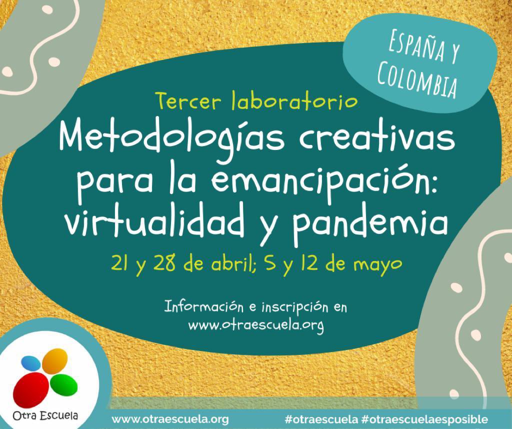🌱¿Qué es lo más te cuesta de facilitar en la virtualidad? 
🌱¿Con qué retos te has enfrentado? 
🌱¿Qué te ha gustado y qué no de los cursos virtuales que has tomado? 

otraescuela.org/laboratorio-me…