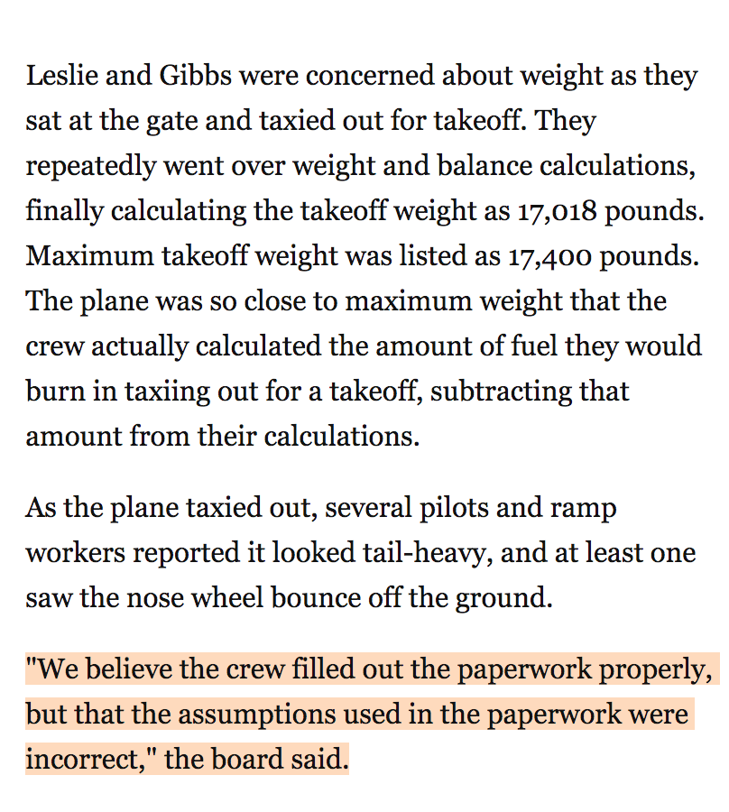 Guesstimating weight using an incorrect/outdated assumption was a major factor in the 2003 Air Midwest crash that killed 21 people. Just something to think about when doing your algorithms and variables  https://www.washingtonpost.com/archive/politics/2003/05/21/ntsb-cites-mechanics-error-in-crash/98c4a2f3-6495-4eac-b56a-7a8a959ee1aa/