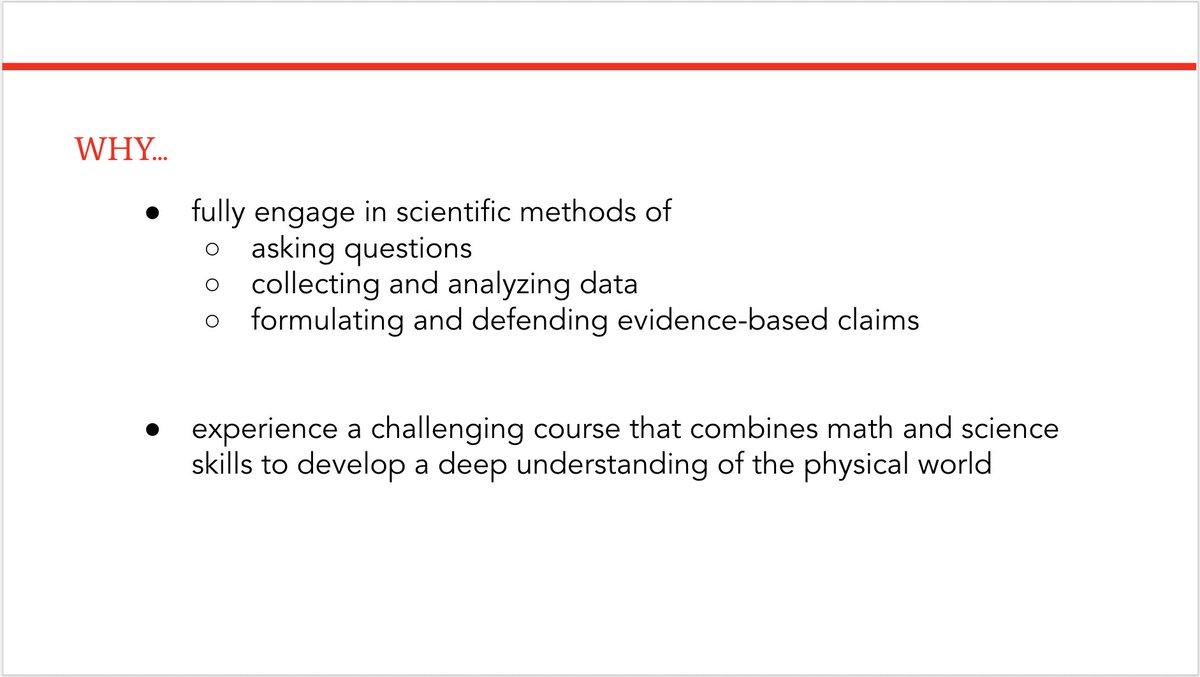 This is from my “beginning of the year” slides #ChatPhysics