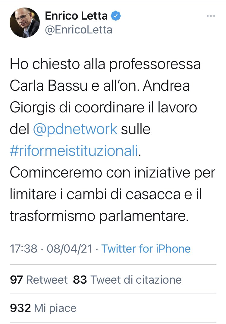 Il #pdnetwork sprofonda nell’#infimo abisso del populismo. Un destino inarrestabile che mi ha portato già da tempo altrove. Un vero problema per i #progressisti e #riformisti.