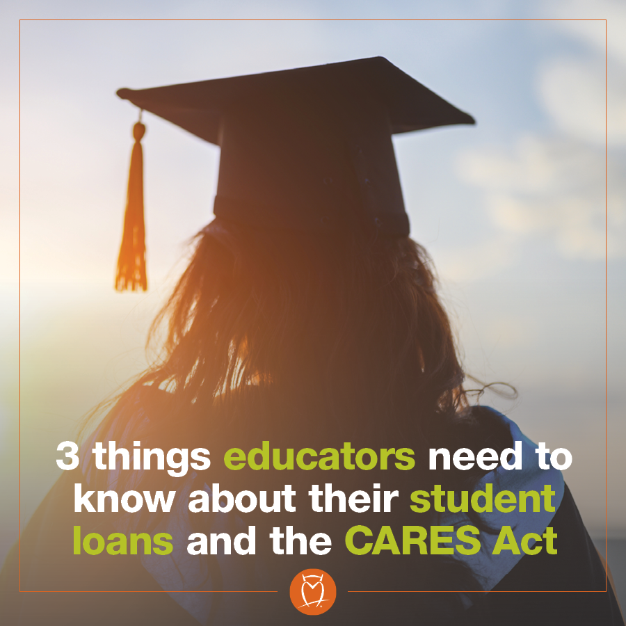 3 things educators need to know about their student loans and the CARES Act: horacemann.com/teacher-lounge…
