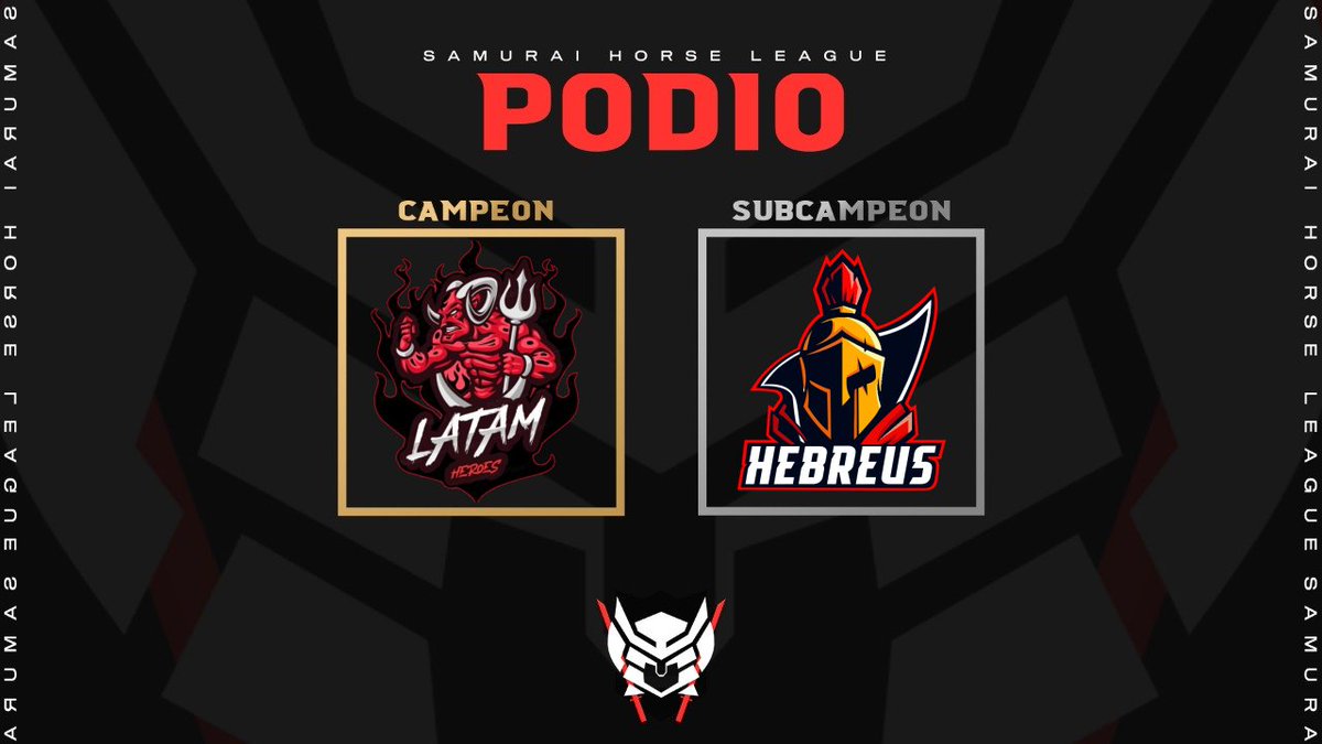 ⛩️PODIO

Se termina otra edición, estos equipos se mantuvieron de pie hasta el final consiguiendo un lugar entre los primeros.

🎊¡Felicidades!
🏆 <a href="/heroes_latam/">Latam Héroes</a>

🥈 <a href="/HebreusTeam/">HeBreus🇧🇷</a>

#SHL Torneo Gratis
