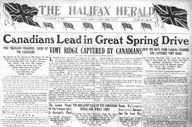 Some of the myths:Despite the Halifax Herald telling us “Canadians Lead in Great Spring Drive,” Vimy was a small part of the month-long Arras offensive; and Arras was a diversion for the much larger French Nivelle offensive in the Chemin des Dames which launched on 16 Apr.7/19