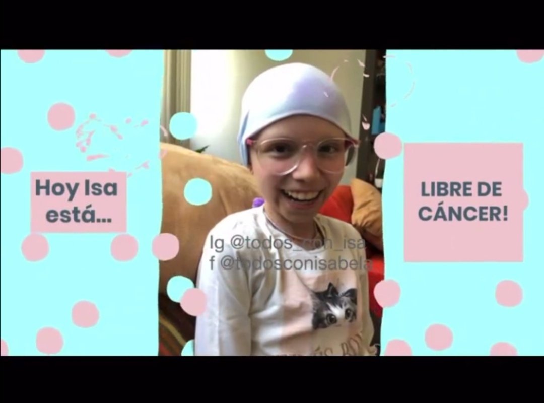 e27Clay's tweet photo. Hoy es uno de esos días en los que una noticia te puede sacar una gran sonrisa , aún sin conocerte me dio un enorme gusto la noticia ISA!
No necesitas forzosamente conocer a alguien para ser empático en la adversidad y en la felicidad
ISA ESTA LIBRE DE CÁNCER #TodosConIsa 💪 https://t.co/GB3D9q3h47