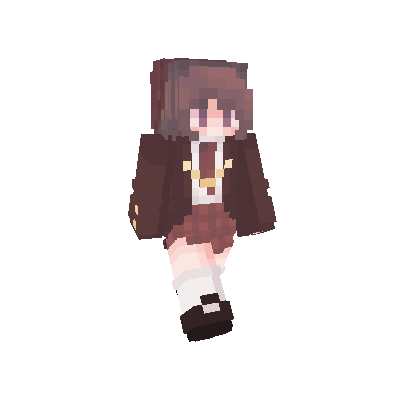 SlyHasFallen's tweet photo. I'm a Minecraft skin maker trying to improve! I usually make female skins because they're more easy to do in my opinion, but I'll try doing more designs in the future! #minecraft #minecraftskin https://t.co/6Jv2Nazys5