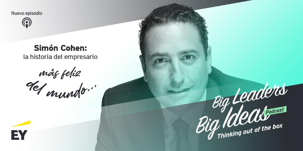¿Es posible combinar el alto desempeño con la felicidad? Conoce la historia de Simón Cohen y cómo se convirtió en líder de la industria de logística, en el podcast #BigLeadersBigIdeas conducido por Oscar Santos: spr.ly/6019HLgaP