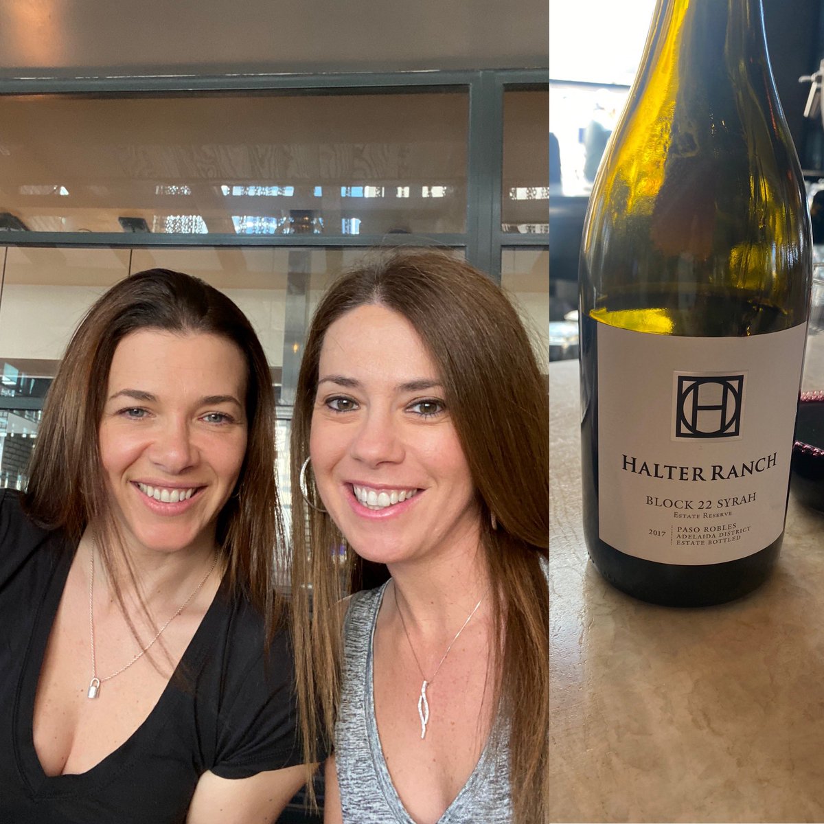 OCGreekGrl's tweet photo. Feels so good to see my Fav #Brazilian after over a year! 💖😍🍷 Missed you so much @iaradias !!! #Grateful #friendshipgoals #halterranch #syrah https://t.co/hsdoYViki2