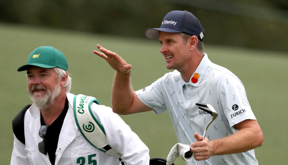 Justin Rose fires 65 to grab first round Masters lead