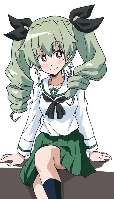 アンチョビ大洗制服 