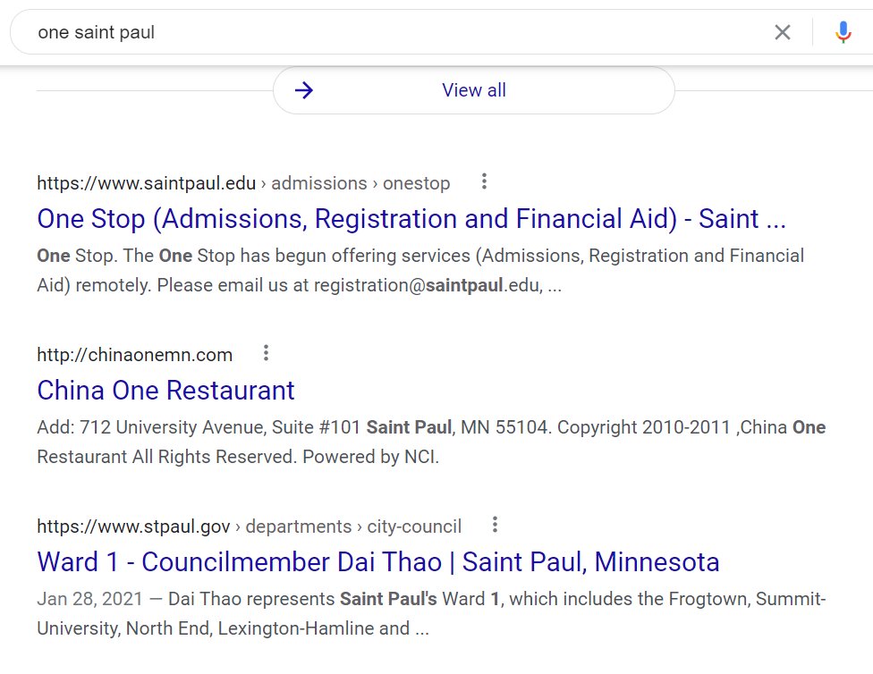 Caucus 5: Uncommitted One Saint Paul.I have no idea what this is for and Google did not help me.