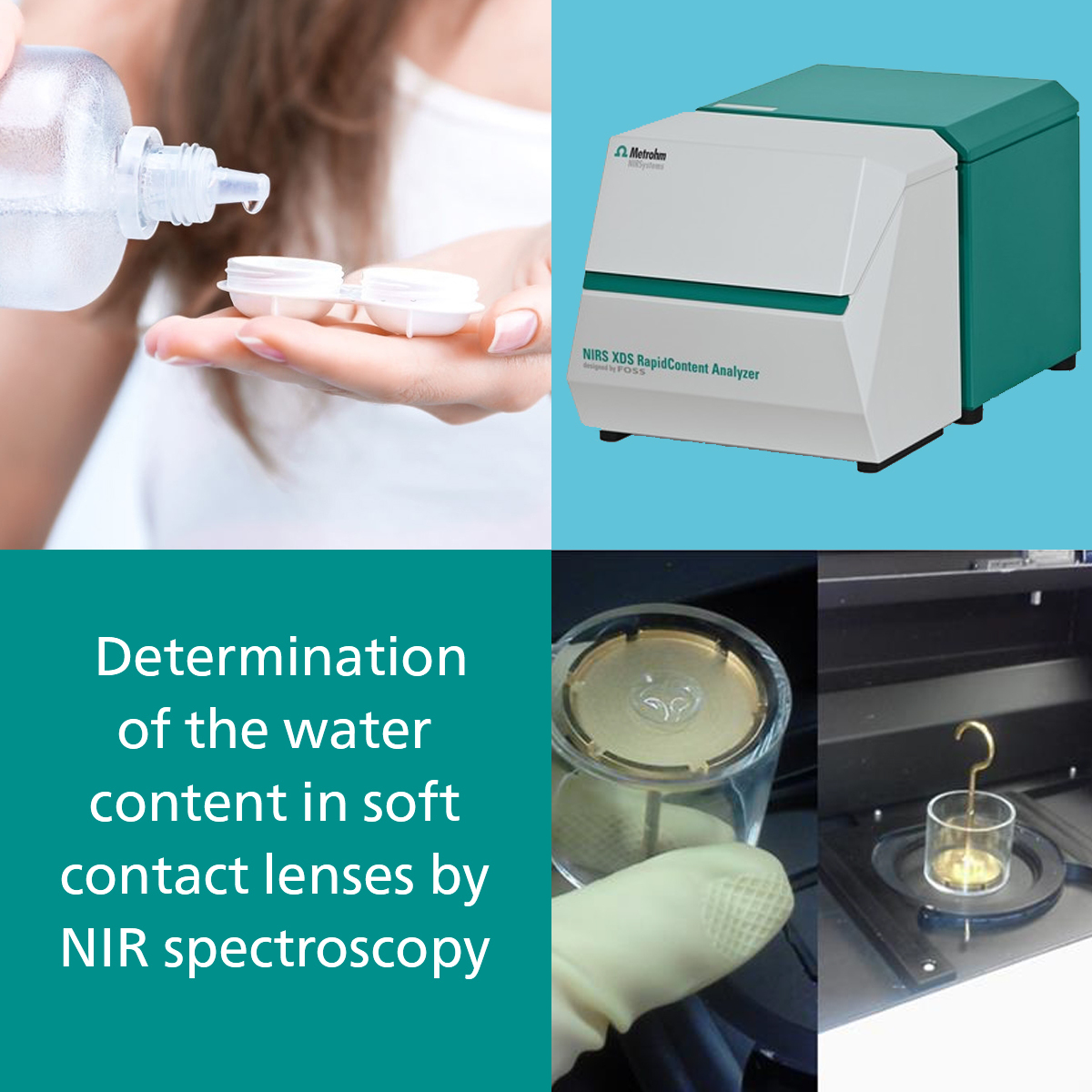 Metrohm_India's tweet photo. Soft contact lenses are known to be extremely delicate. Therefore, they need to be analyzed by a minimum-contact method like NIR spectrometry that provides rapid analysis without causing any damage to them.https://t.co/IpUMcIFf0B

#NIRAnalyzer #Metrohm #MetrohmIndia #Spectroscopy https://t.co/Xqcs6Mnoyt