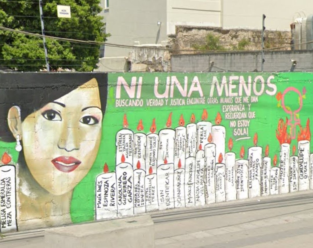 FUNDENL's tweet photo. Esto también es violencia para todas las víctimas de desaparición y Feminicidio, así como para sus familias. El rostro de #BrendaDamaris y 75 nombres más de víctimas de feminicidio fueron borrados por @pacocienfuegos @prinlmx @PRI_Nacional para promocionar su candidatura. https://t.co/GaEqblNE2U