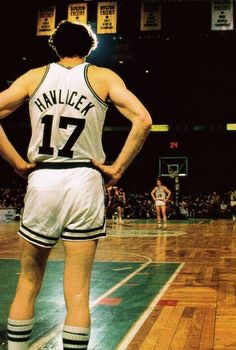 Happy birthday in heaven today to one of my favorites, the man in motion, John Havlicek  