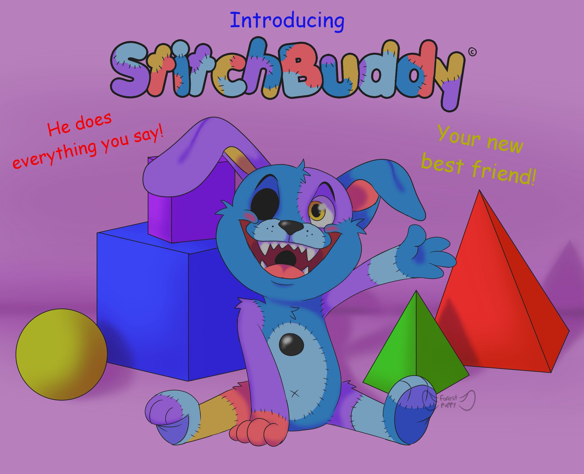 ⬅️dog on Twitter "Say hello to Banzo! 🌈 harmonyandhorror 