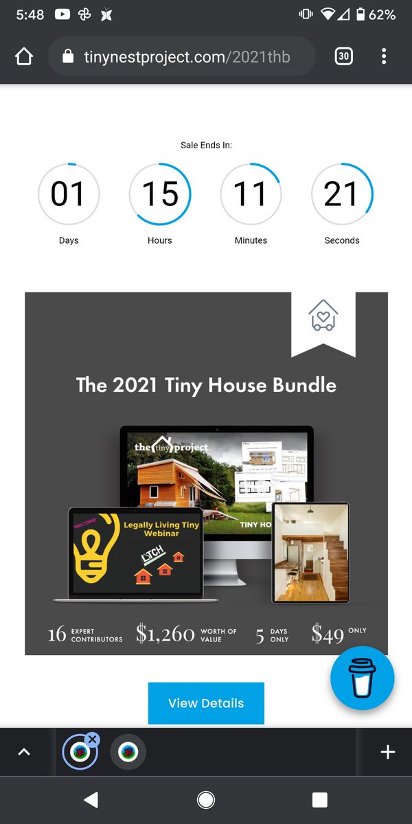 TinyNestProject's tweet image. A reminder that this is almost over!
tinynestproject.com/2021thb
#tinyhousesale