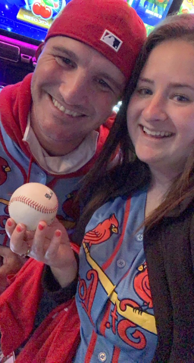 Ash94Ley's tweet photo. @DCarls_06 my buddy caught the ball you threw to the stands on the last out!! Congrats on the win! https://t.co/lKxIlmxxhS