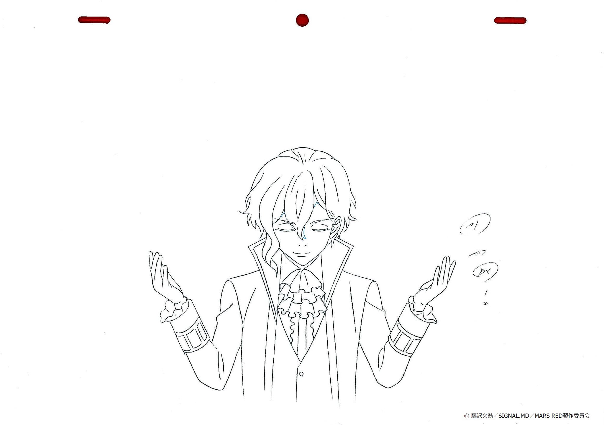 Signal Md 原画紹介 1話ご視聴ありがとうございました Mars Red 01 Part Marsred マズレ マーズレッド 陽のあたる場所 T Co Kvbo23figy Twitter