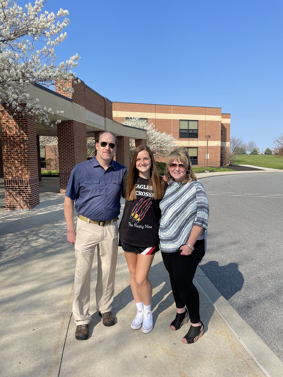 CVFH_Eagles's tweet photo. Happy lacrosse senior night Ami!! Thank you for all you have done for CV athletics. We will miss you next year! https://t.co/K6Zd8KyxD4