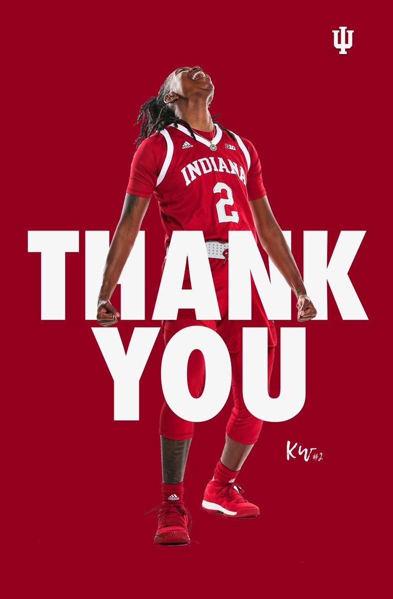keyannawarthen's tweet photo. I am extremely appreciative of everyone apart of Hoosier Nation for every bit of support and memories that I will always remember. I have decided to take my extra season of eligibility at another university, and also pursue my Master’s Degree. #DelayedNotDenied https://t.co/an9yxhcfwU