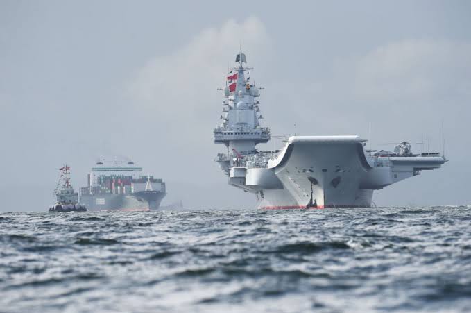 China's carriers are slower and can operate at sea for only six days before needing to refuel. SIX DAYS. Chins has less than a decade of experience with carrier operations.