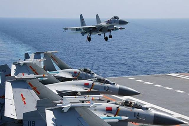 China's carriers are slower and can operate at sea for only six days before needing to refuel. SIX DAYS. Chins has less than a decade of experience with carrier operations.