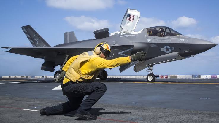 They carry and fly more advanced aircrafts than China's air force. Marines are the only branch of the U.S military that operates VSTOL aircafts.