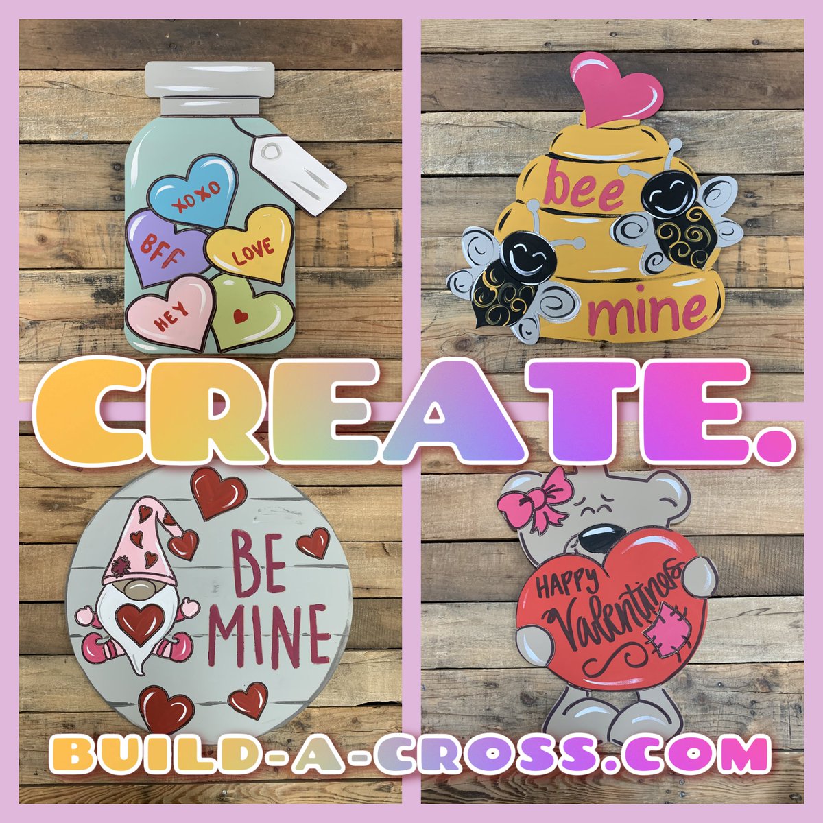 BuildACross's tweet image. Anyone can do this! We make this easy with our simple to decorate Paint by Line Decor Shapes. Start crafting today.