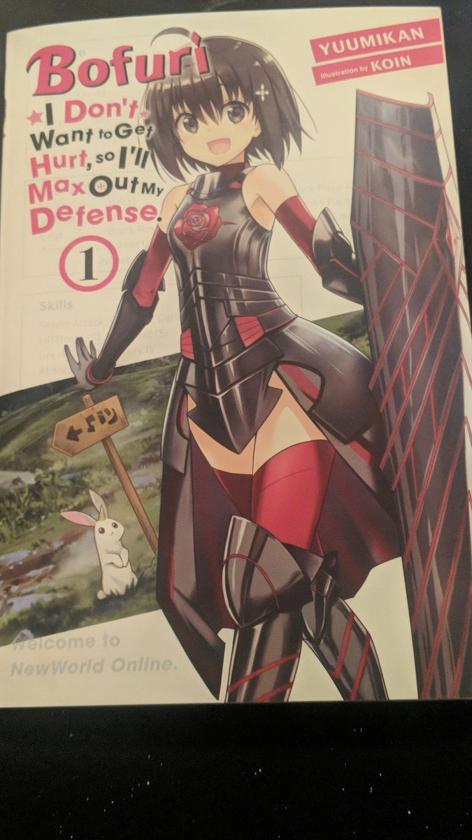 T J Franks Final Catch From Rightstufanime Loved The Anime Now I Ve Got The Source Yenpress Bofuri Lightnovel