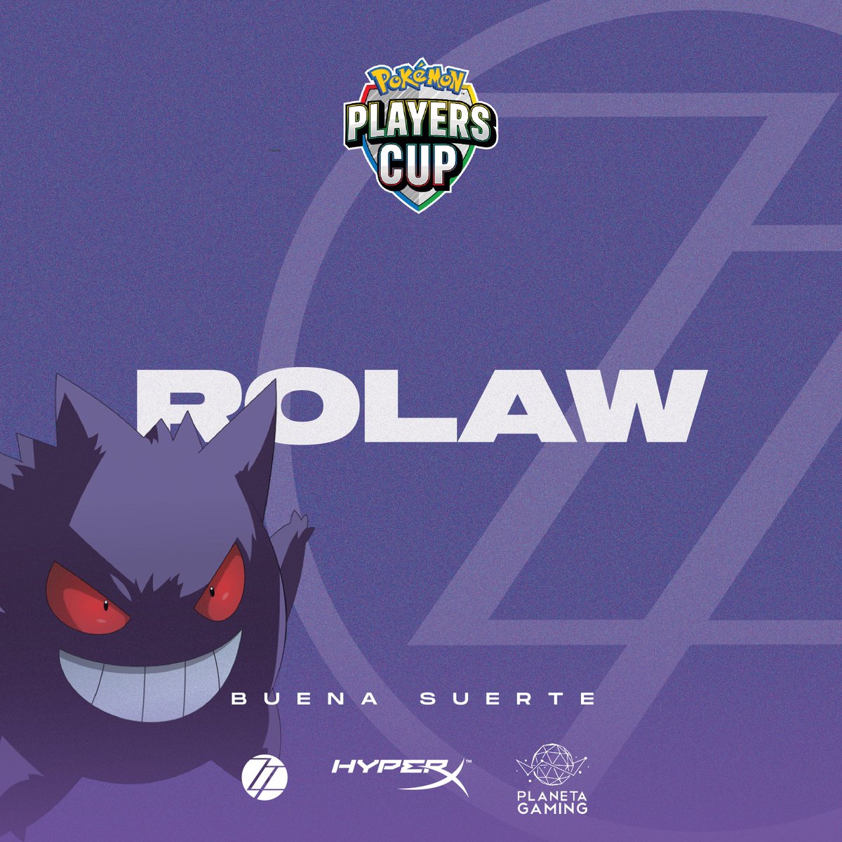 Nuestro jugador de Pokémon <a href="/rolaw_polanco/">Rolaw🔜Legends 6</a>
estará jugando en la clasificatoria de "Players Cup 4", le deseamos mucha suerte  Mano cerrada en un puño
#GoZAGA #HyperX #PlanetaGaming