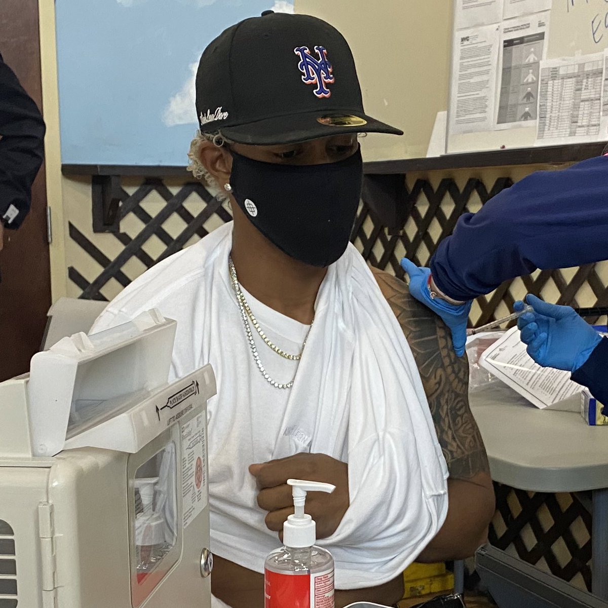 Doing our part. #GetVaccinated #LGM