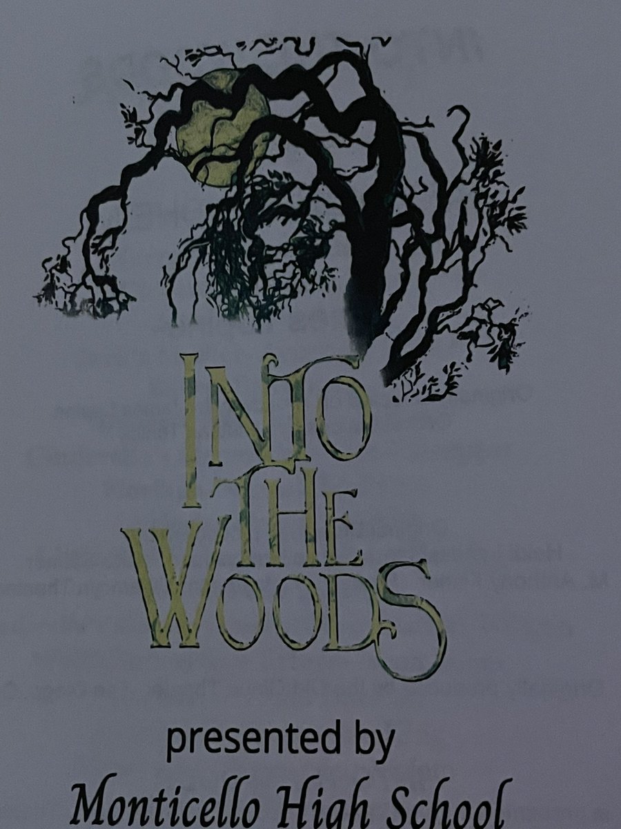 MonticelloSUPT's tweet photo. So much talent at MHS! Can’t wait for Act II of Into the Woods! https://t.co/JUMg4difjI