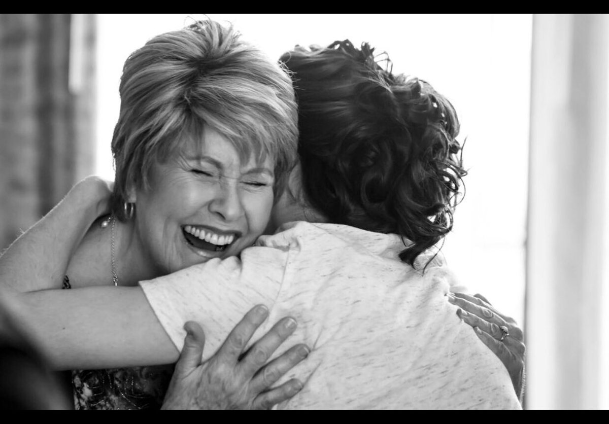 I aspire to be half of the healthcare workers these mentors have been to me. Here mentor is hugging me on my wedding day. She was my pipeline.