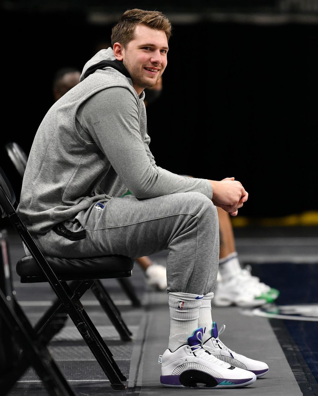 Nice Kicks Luka With A Grape Air Jordan 35 Pe Kicksoncourt T Co Lx7ptiddqz Twitter