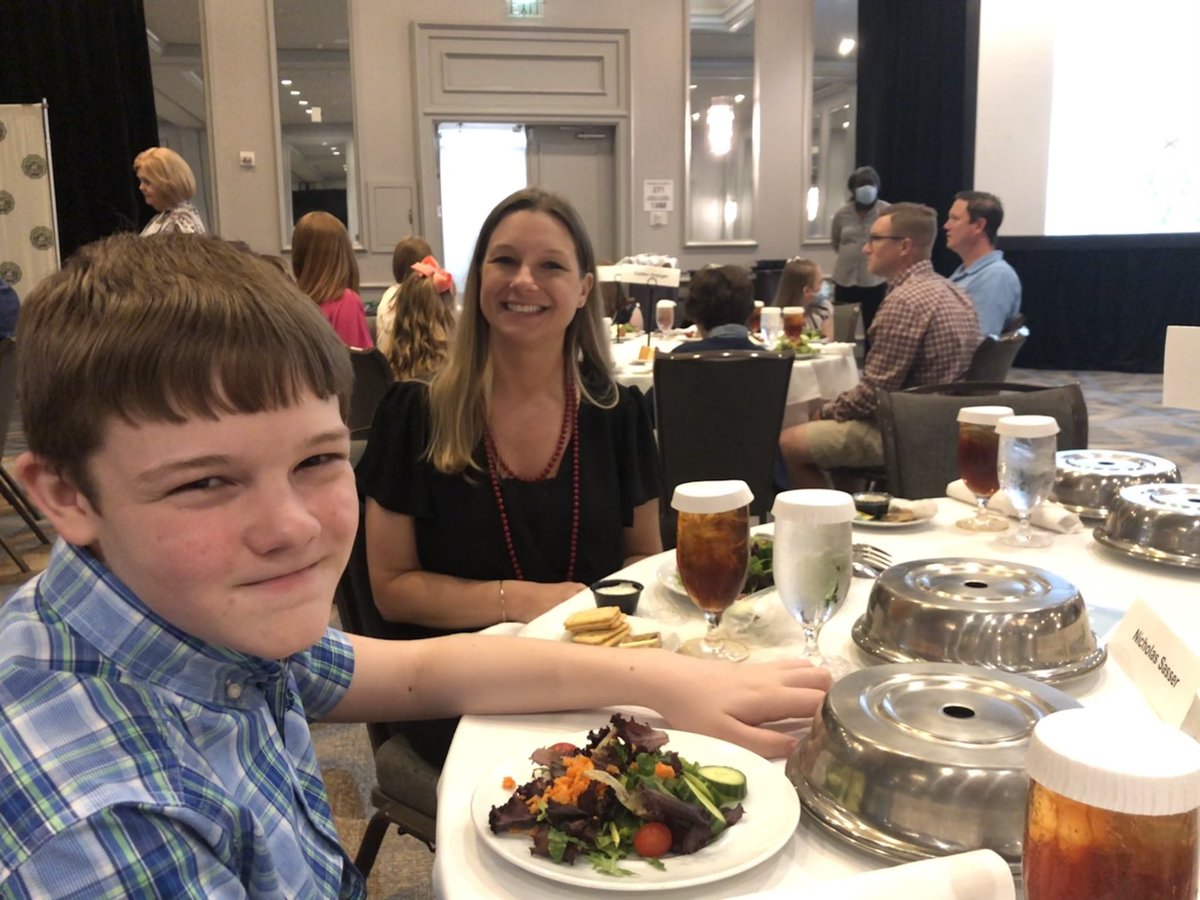 Jason_Sasser's tweet photo. Pretty big day for my boy! He brought home 1st place in the Farm-City essay contest for his division. We’re so proud of him! https://t.co/wIhcdbWza3