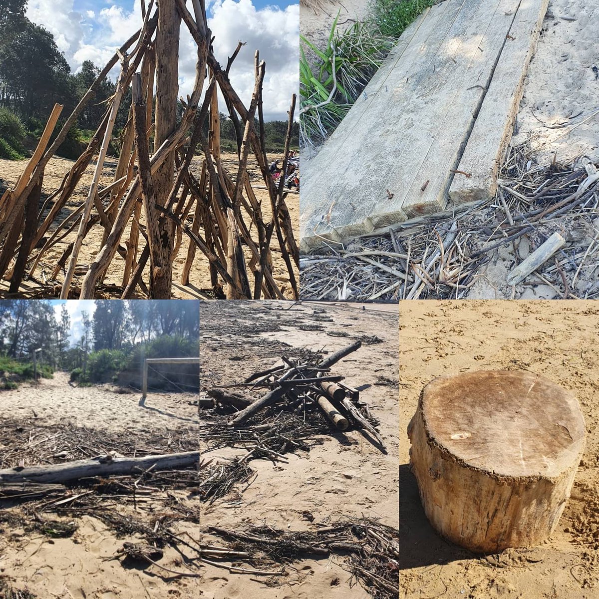 PredictionsSea's tweet image. The Situation:
Water quality looking better, but still closed due to water quality and debris. Lots of natural wood and timber all over the beach. Weed appears all along the beach. Lotsn of wood structures being built along the beach. 

Read more at 
instagram.com/p/CNZ8je5nVkj/…