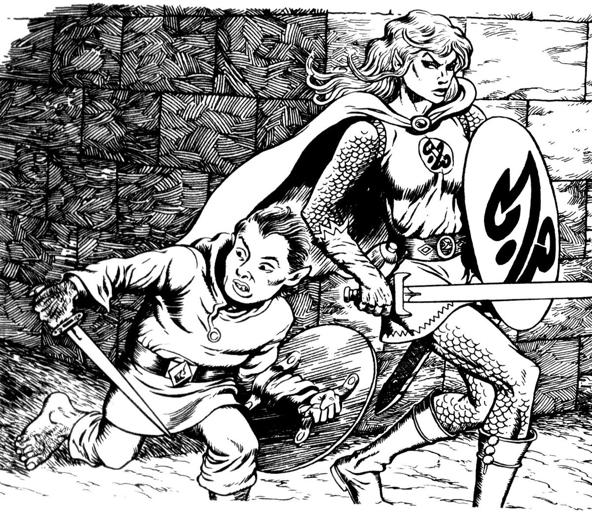 Grand_DM's tweet photo. #dnd tip: Ask new players if they need help before constantly offering assistance. If you just assume they need help and keep telling them what to do, you're kind of playing their character for them. Art: Terry Dykstra https://t.co/e5vOmRFWRx