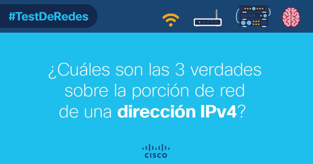 cisco_spain's tweet photo. Volvamos por un momento a la #IPv4. Lee la pregunta en la imagen y elige 3 opciones ⤵️
#TestDeRedes https://t.co/whosdZxIj8